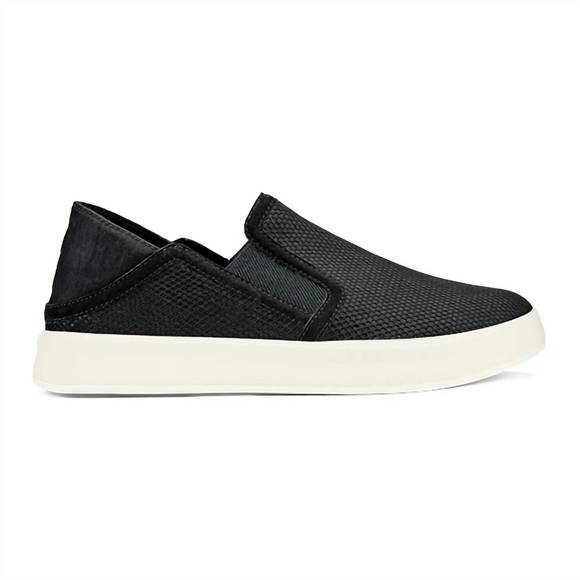 NEW OLUKAI women's ki'ihele walking sneakeres in black - Picture 1 of 6